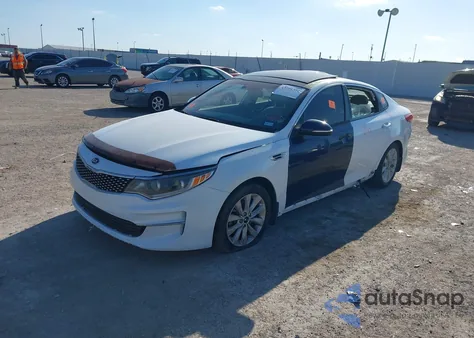2016 Kia Optima Ex z USA, uszkodzony, nr VIN 5XXGU4L30GG075502
